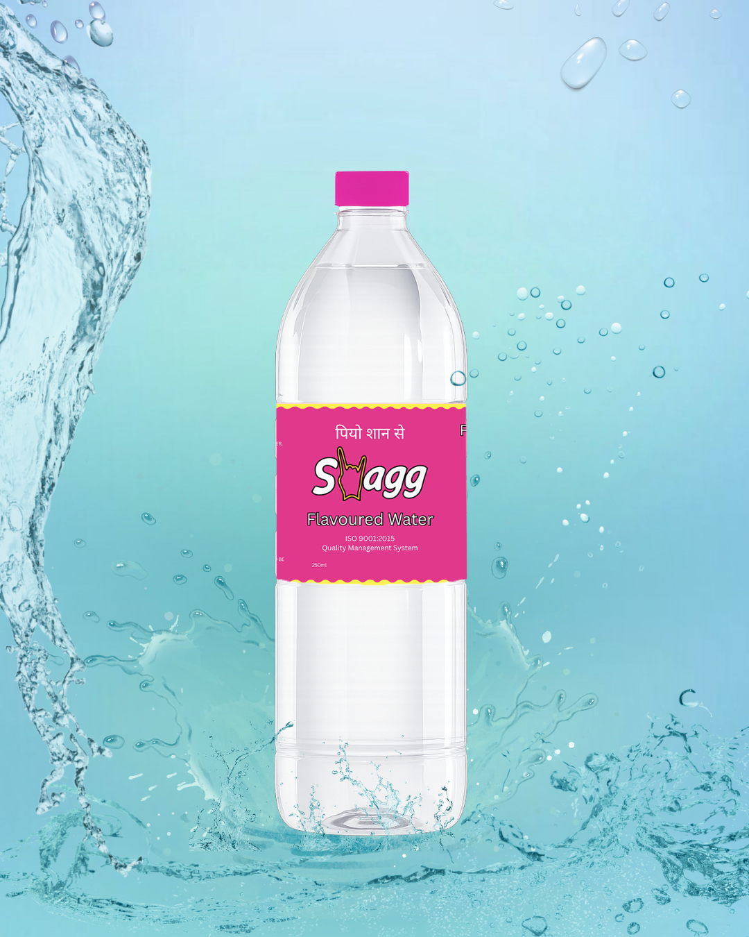 Swagg Minerals Water, Pack of 50, 1 L
