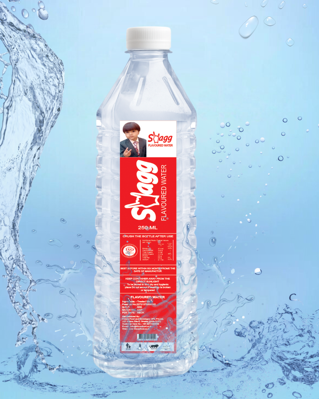 Swagg Water With Added Minerals Falvour, 250 ml (Pack of 50) - Image 2