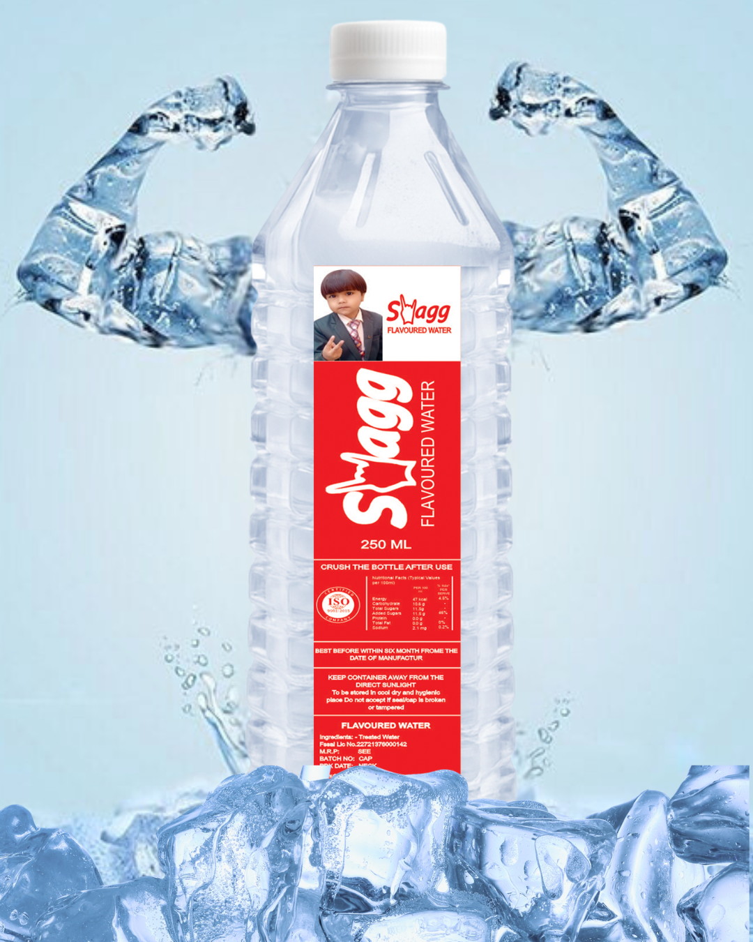 Swagg Water With Added Minerals Falvour, 250 ml (Pack of 50) - Image 3