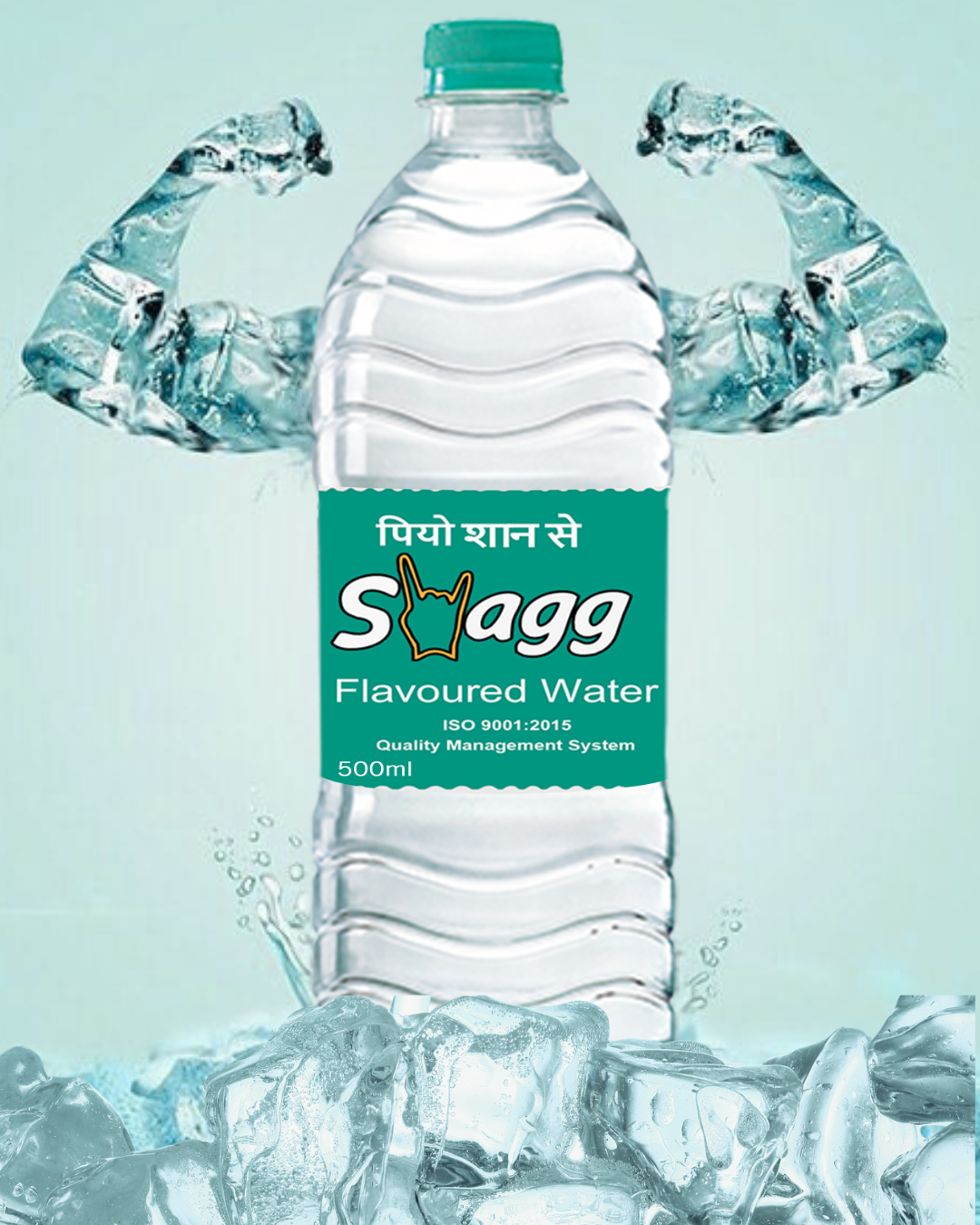 Swagg Water Bottle, 500 ml (Pack of 50) - Image 2