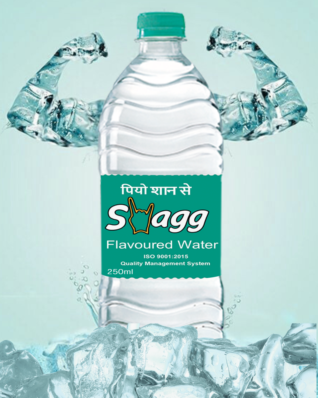 Swagg Water Bottle, 250 ml (Pack of 50) - Image 2