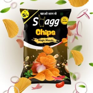 Swagg Magic Masala Flavour Chips - ₹ 5 Packet (Pack of 50)
