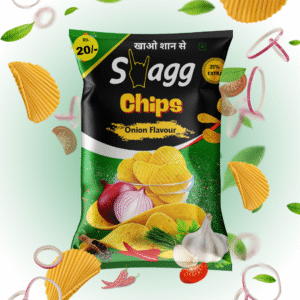 Swagg Onion Flavour Flavour Chips- ₹ 20 Packet (Pack of 50)