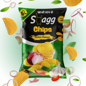 Swagg Onion Flavour Flavour Chips - ₹ 5 Packet (Pack of 50)
