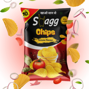 Swagg Tomato Flavour Chips – ₹ 10 Packet (Pack of 50)
