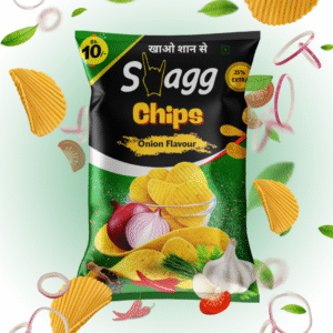 Swagg Onion Flavour Flavour Chips- ₹ 10 Packet (Pack of 50)